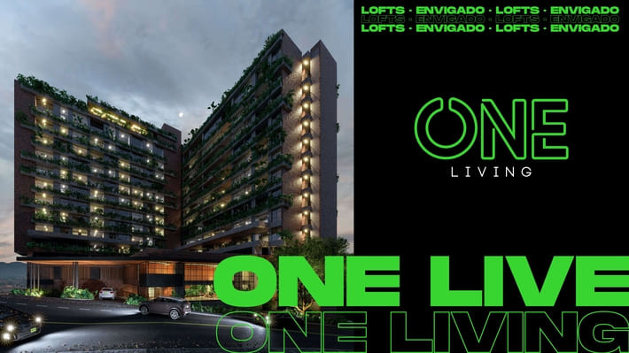 One Living - Apartamento en Envigado, El Chinguí