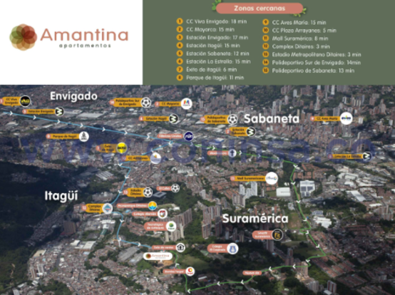 Amantina - Apartamentos en Itagüí, Ditaires