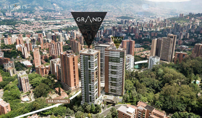 Grand By Linares - Apartamento en Medellín, El Tesoro