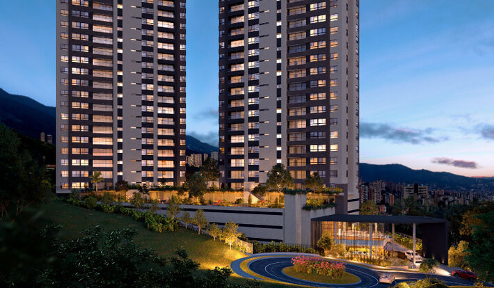 Leven 2 - Apartamento en Medellín, Altos del Poblado