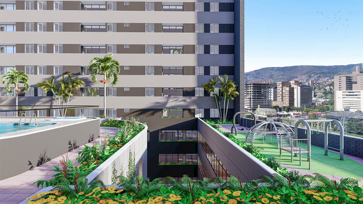 Urbanity 2 - Apartamento en Medellín, Santa Fe