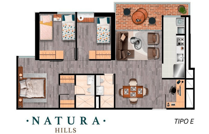 Natura Hills - Apartamentos en Sabaneta, Las Lomitas