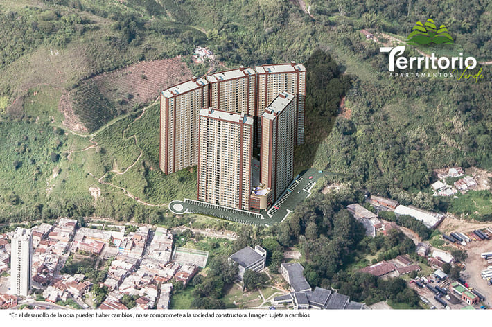 Territorio Verde - Apartamento en Itagüí, San Gabriel