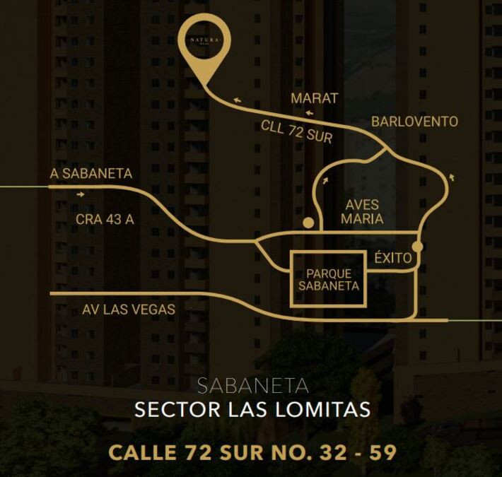 Natura Hills - Apartamentos en Sabaneta, Las Lomitas