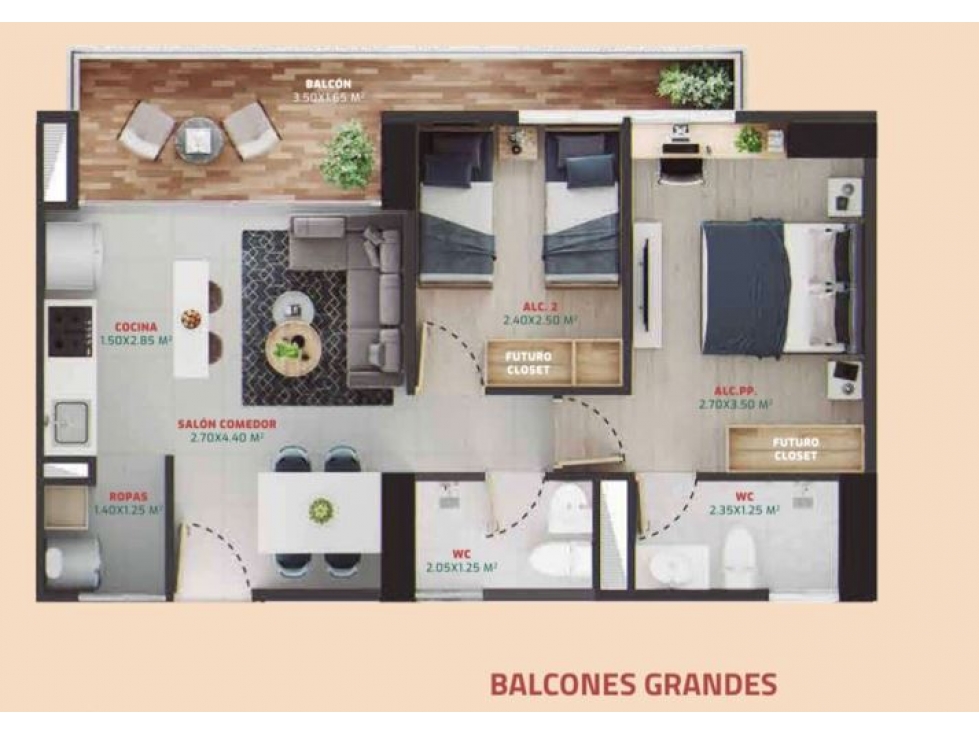 Apartamentos en La Estrella, La Aldea, 6819039