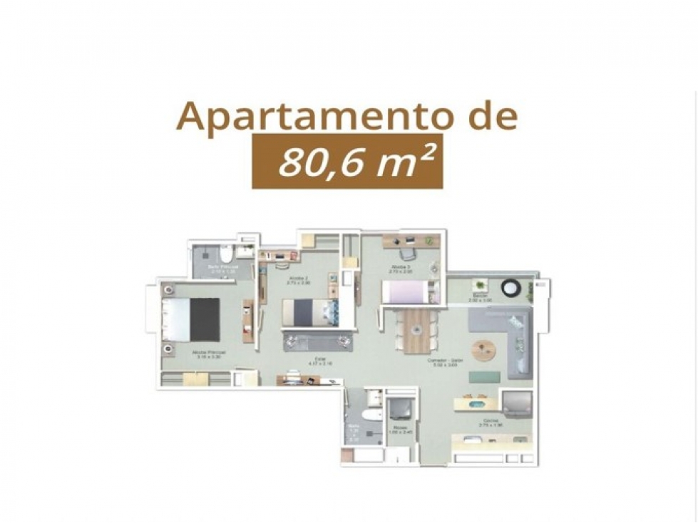 Apartamentos en Medellín, Estadio, 6877440