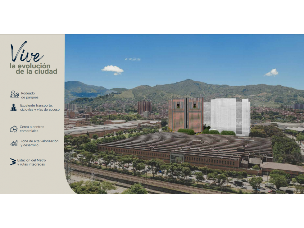 Apartamentos en Itagüí, Antigua fábrica Coltejer, 7265403