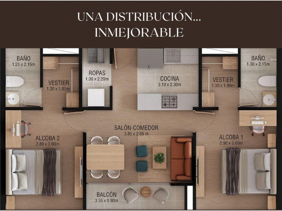 Apartamentos en Medellín, Robledo, 7152817