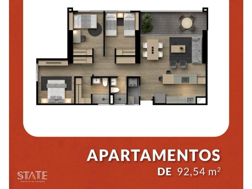 Apartamentos en Medellín, Los Colores, 7287210